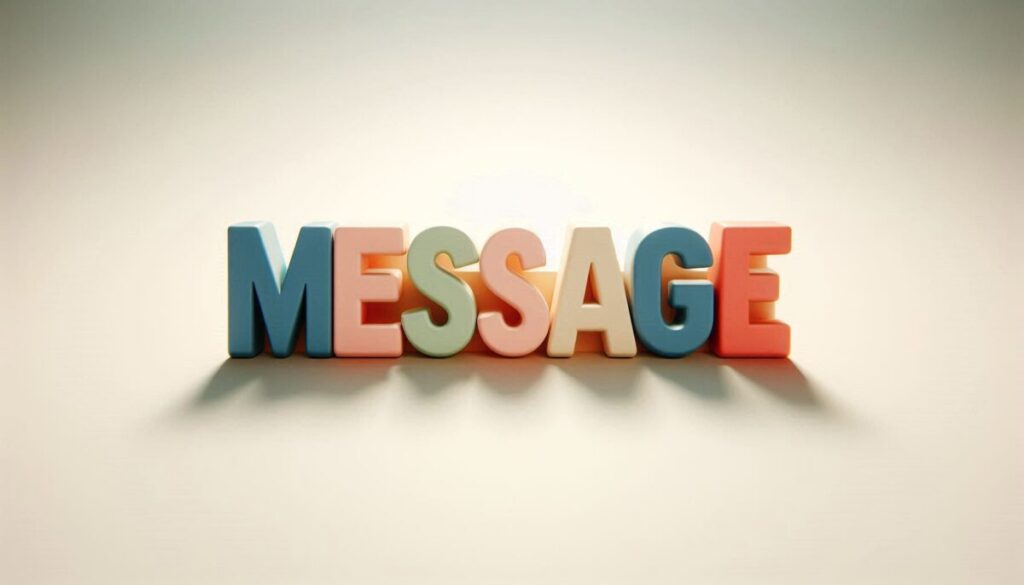 メッセージ